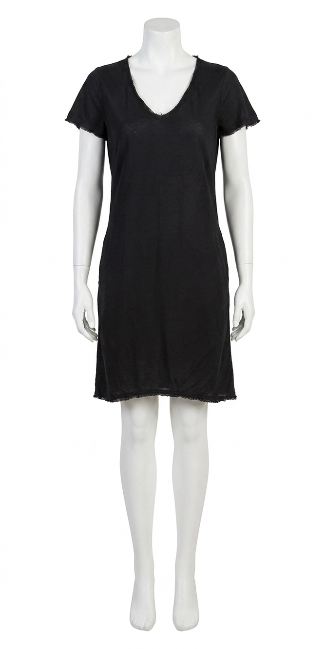 NEW GIGI MODA maglietta mini dress in black